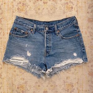 Levi’s Wedgie 501 Denim Shorts